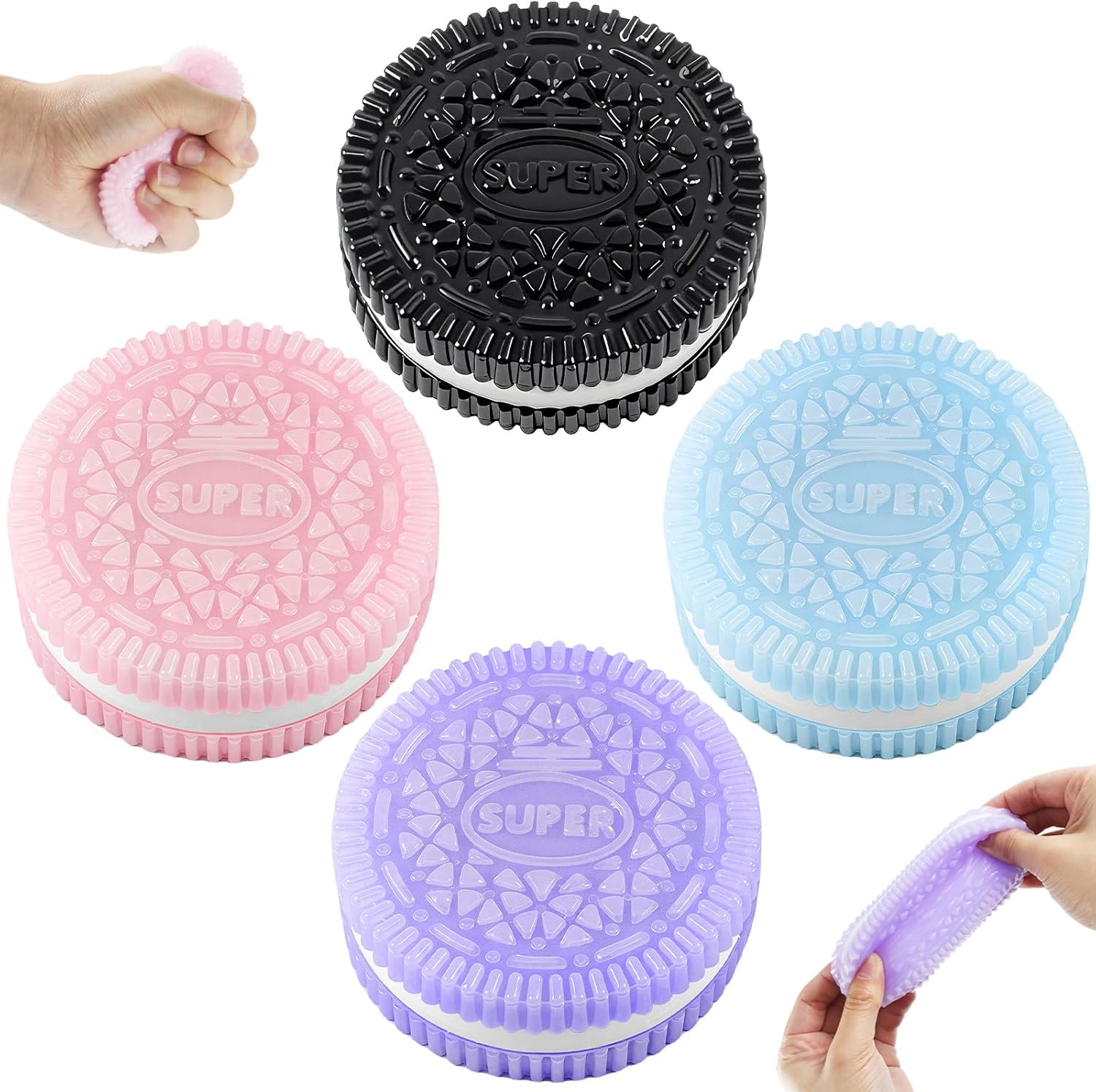 ONIROS Sticky Cookie Squishies 
