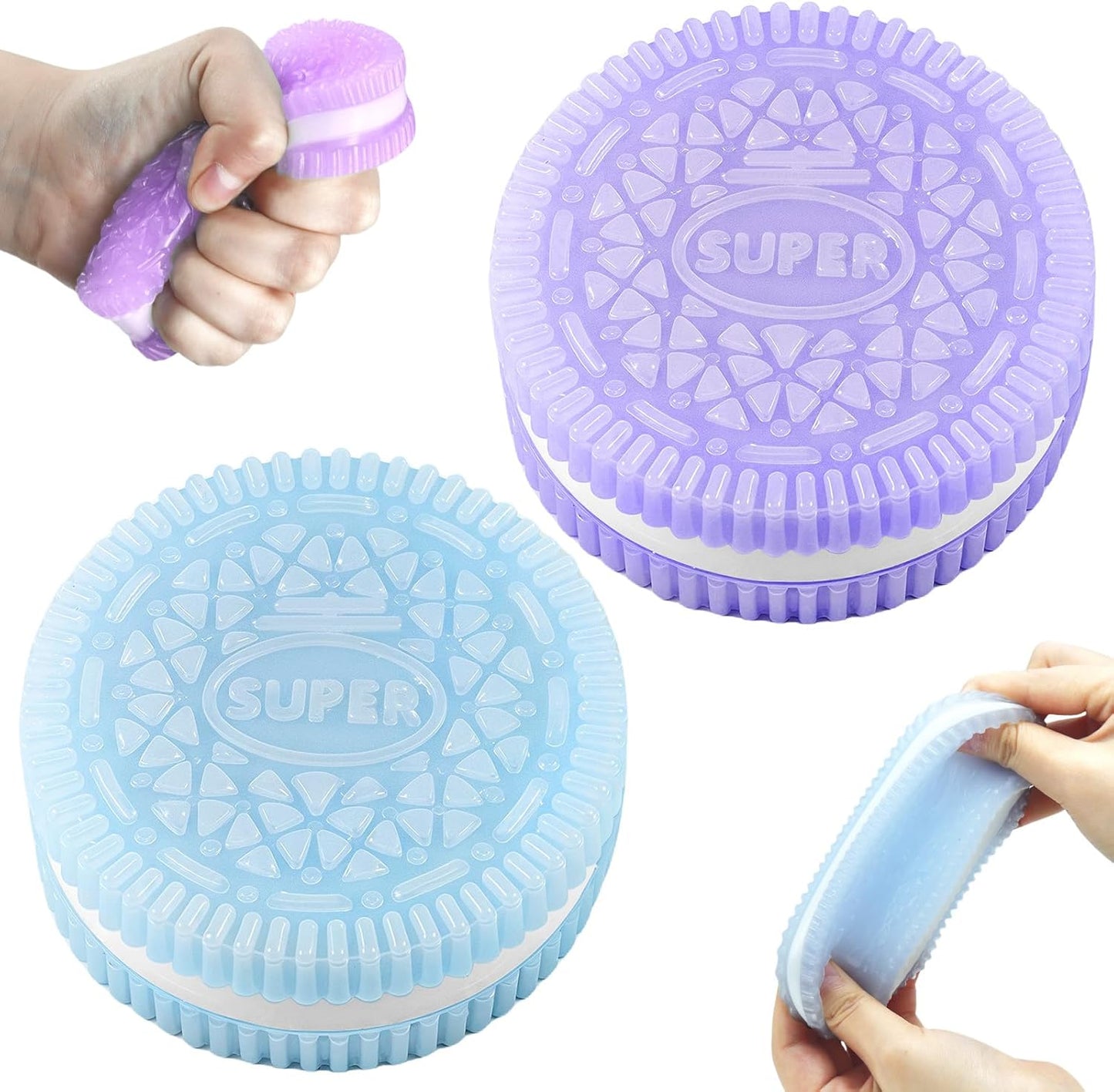ONIROS Sticky Cookie Squishies 