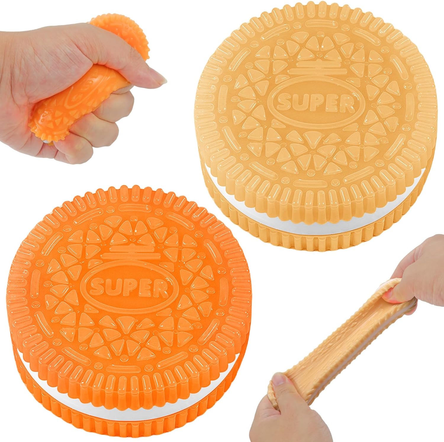 ONIROS Sticky Cookie Squishies 