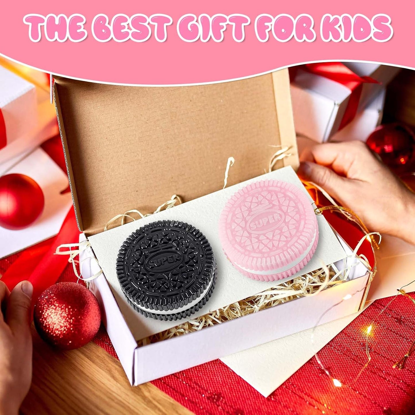 ONIROS Sticky Cookie Squishies 