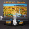 4K Mini Projector 10000 Lumen LED 1080P Wifi Bluetooth UHD Portable Home Theater